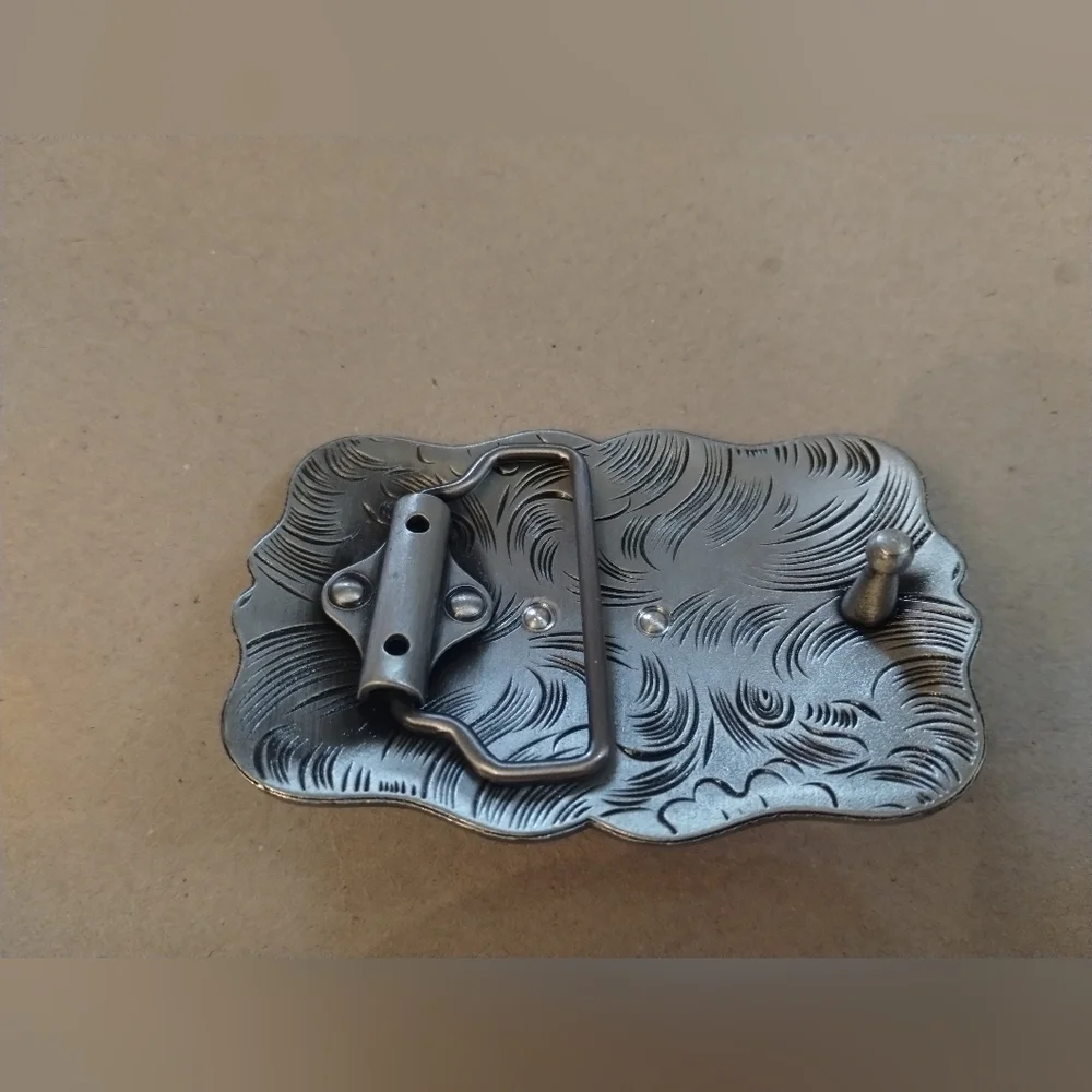 New Men's Western Bull Belt Buckle